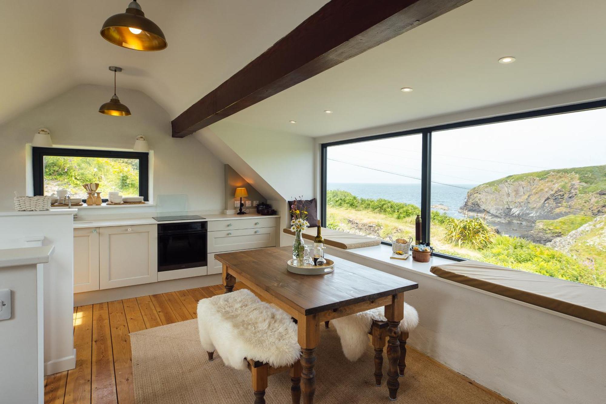 Cliff-Top Cottage On Coast Path W/Panoramic Views Trevine Dış mekan fotoğraf