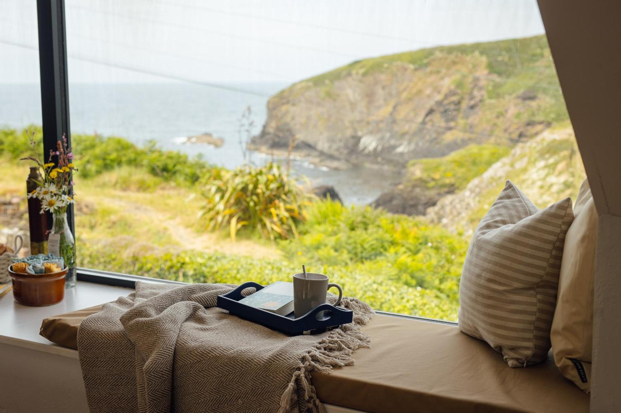 Cliff-Top Cottage On Coast Path W/Panoramic Views Trevine Dış mekan fotoğraf